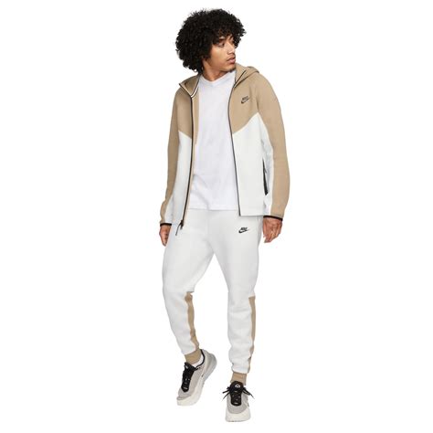 nike tech beige broek|beige Nike tech tracksuit.